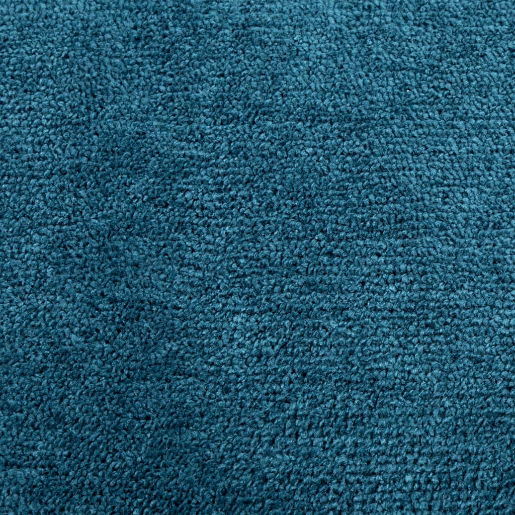 Teppich OVIEDO Kurzflor Anthrazit 120x120 cm