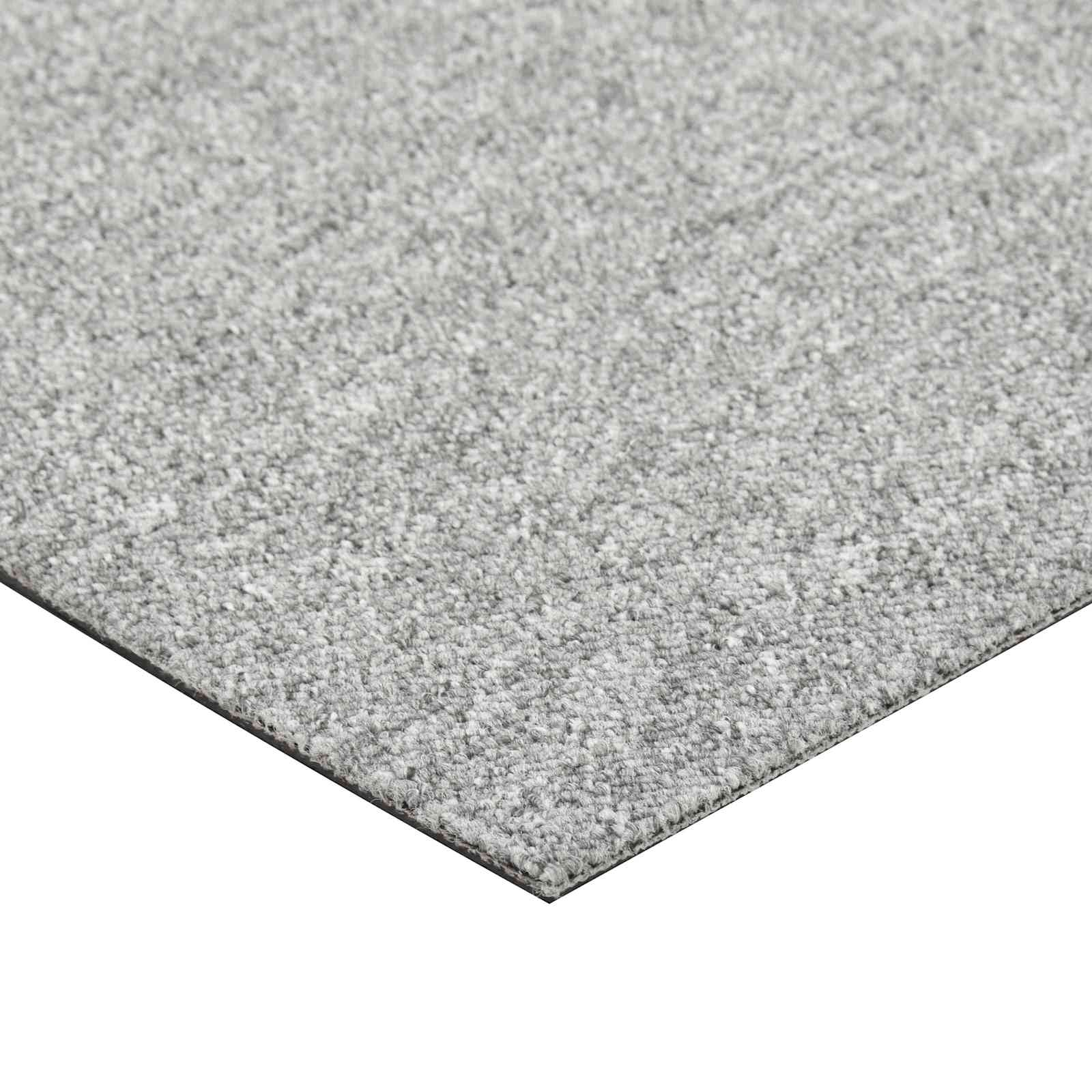 Teppich 20 pcs Gestreiftes Anthrazit 50 x 50 cm