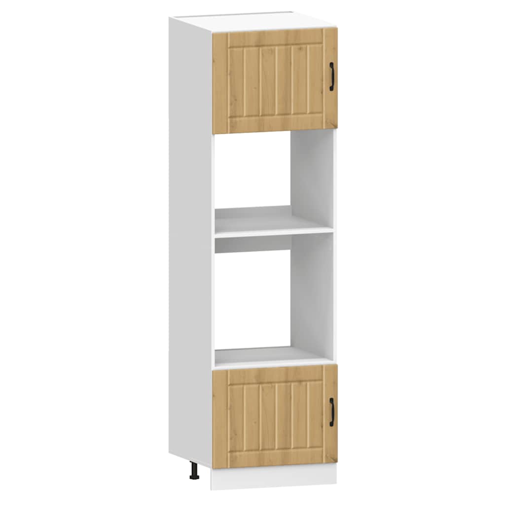 7-tlg. Küchenschrank-Set Kalmar Weiß Holzwerkstoff