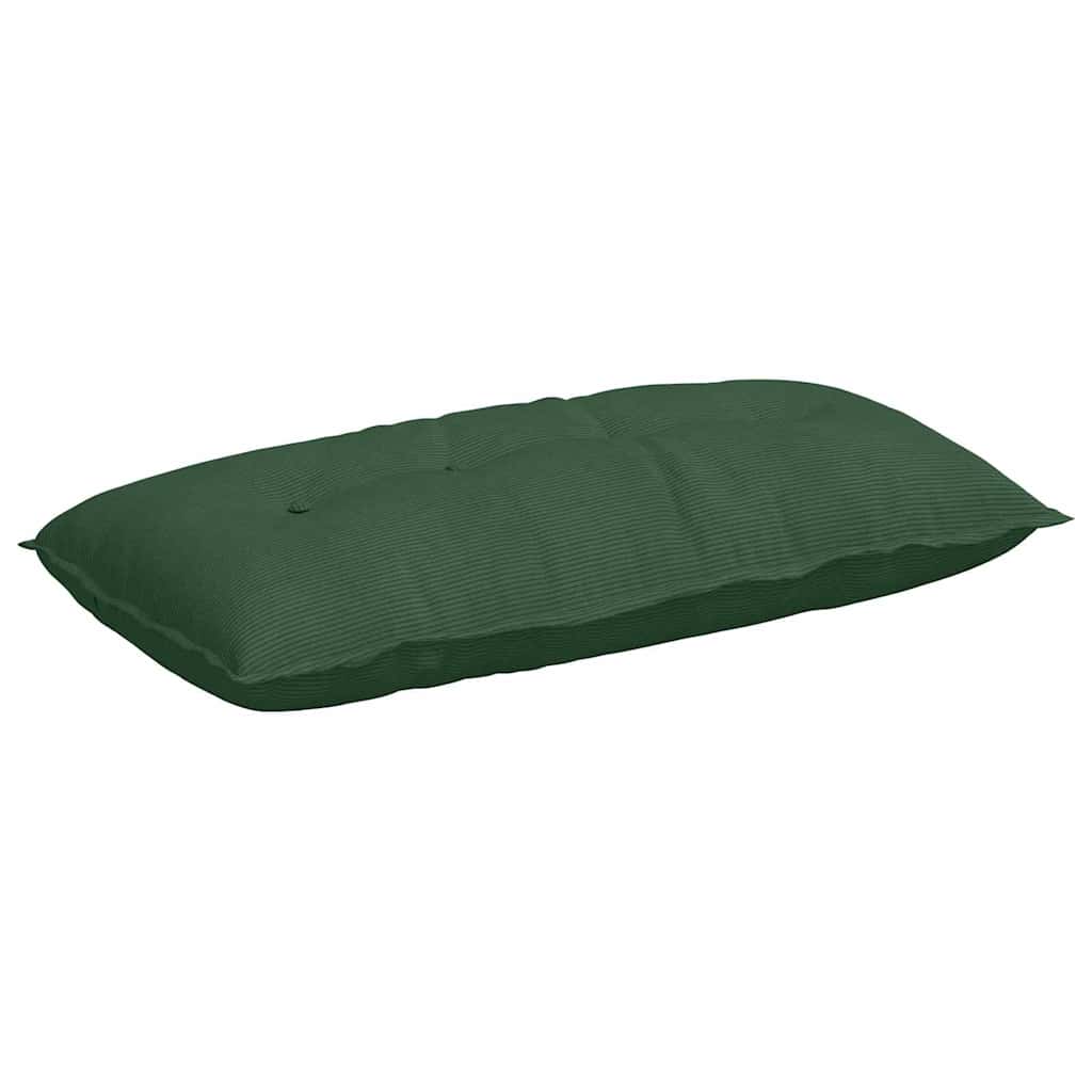 Rückenkissen Hellgrau 50 x 45 cm Cordstoff