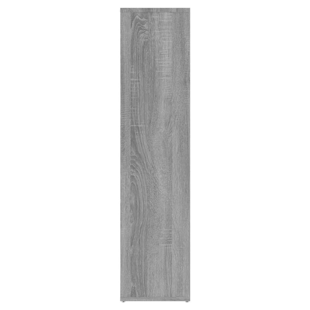 Bücherregal Weiß 50×25×106 cm Holzwerkstoff