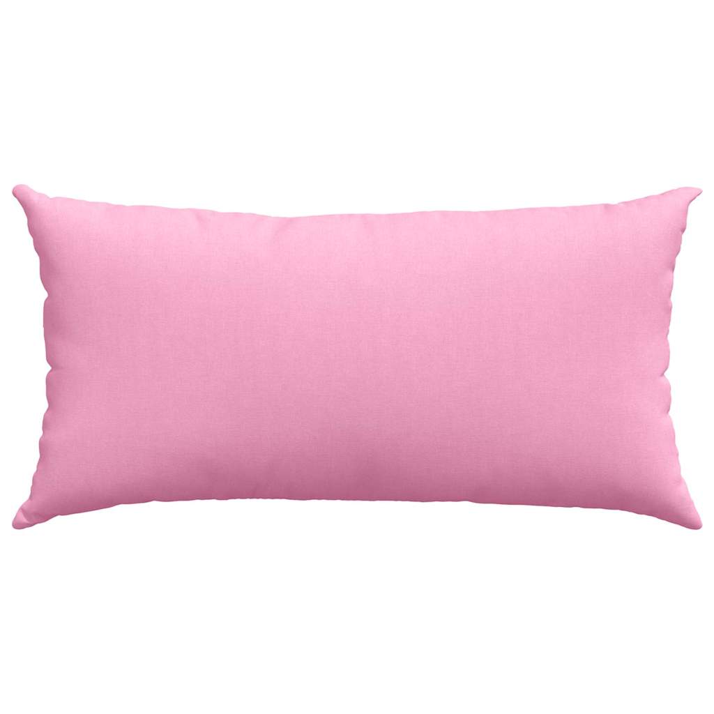 Sofakissen 2 pcs Hellgrau 50 x 30 cm Stoff
