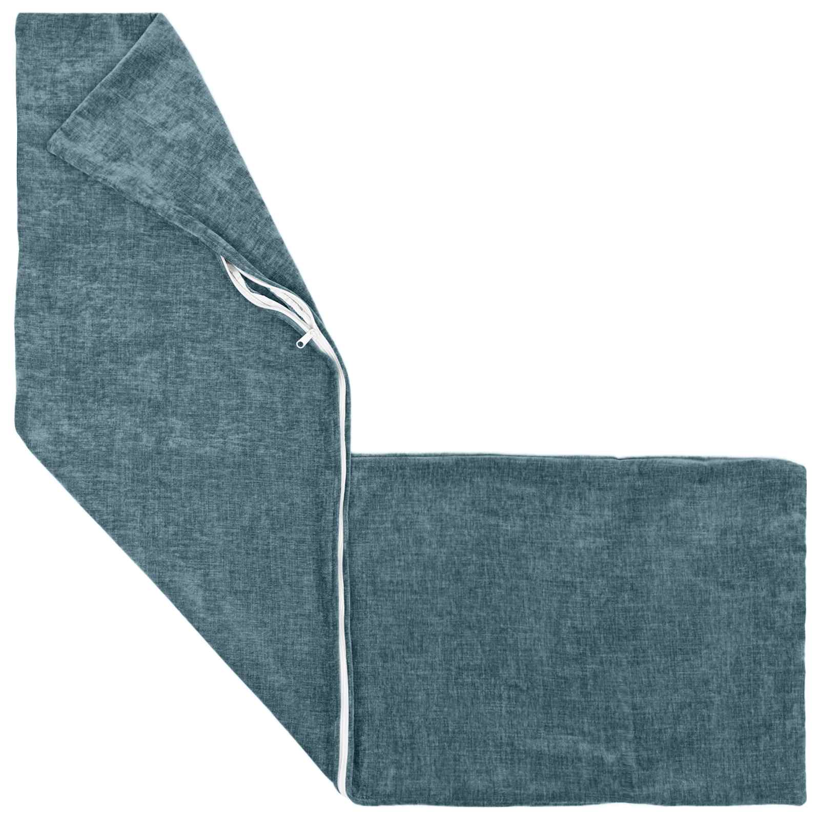 Kissenbezug 6 Stk. HEERLEN Dunkelgrau 30 x 30 cm Chenille-Stoff