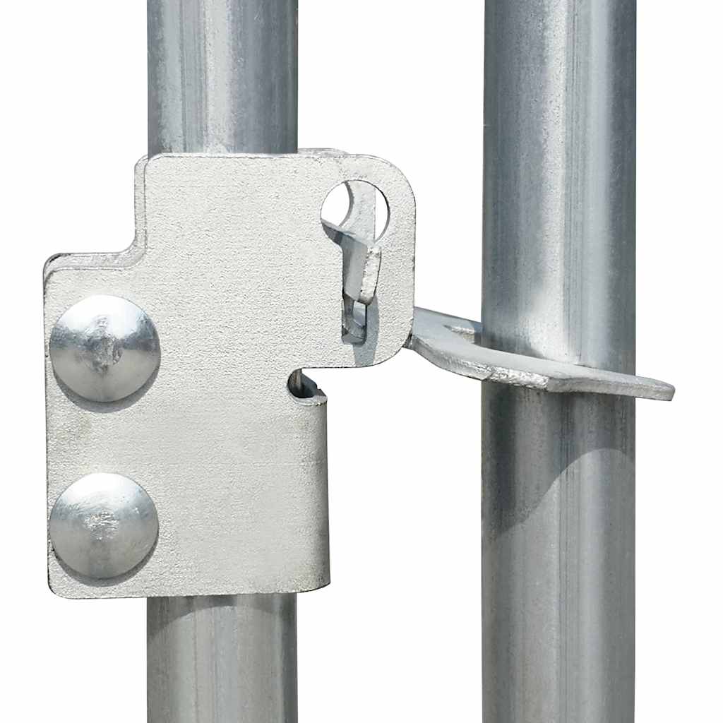 Outdoor-Hundezwinger mit Überdachung 382x192x225 cm