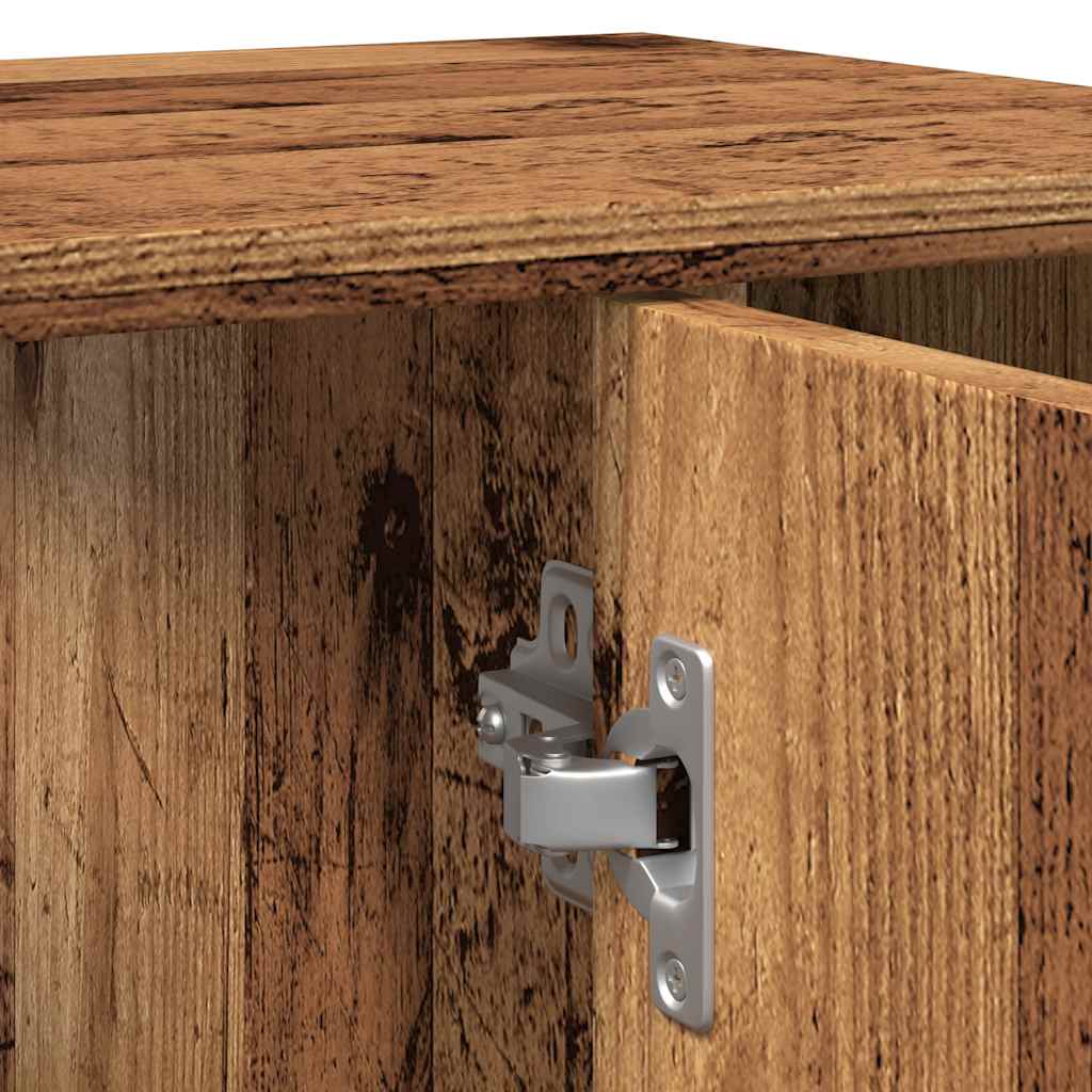 Badezimmerschrank Weiß 60x32x53,5 cm Holzwerkstoff