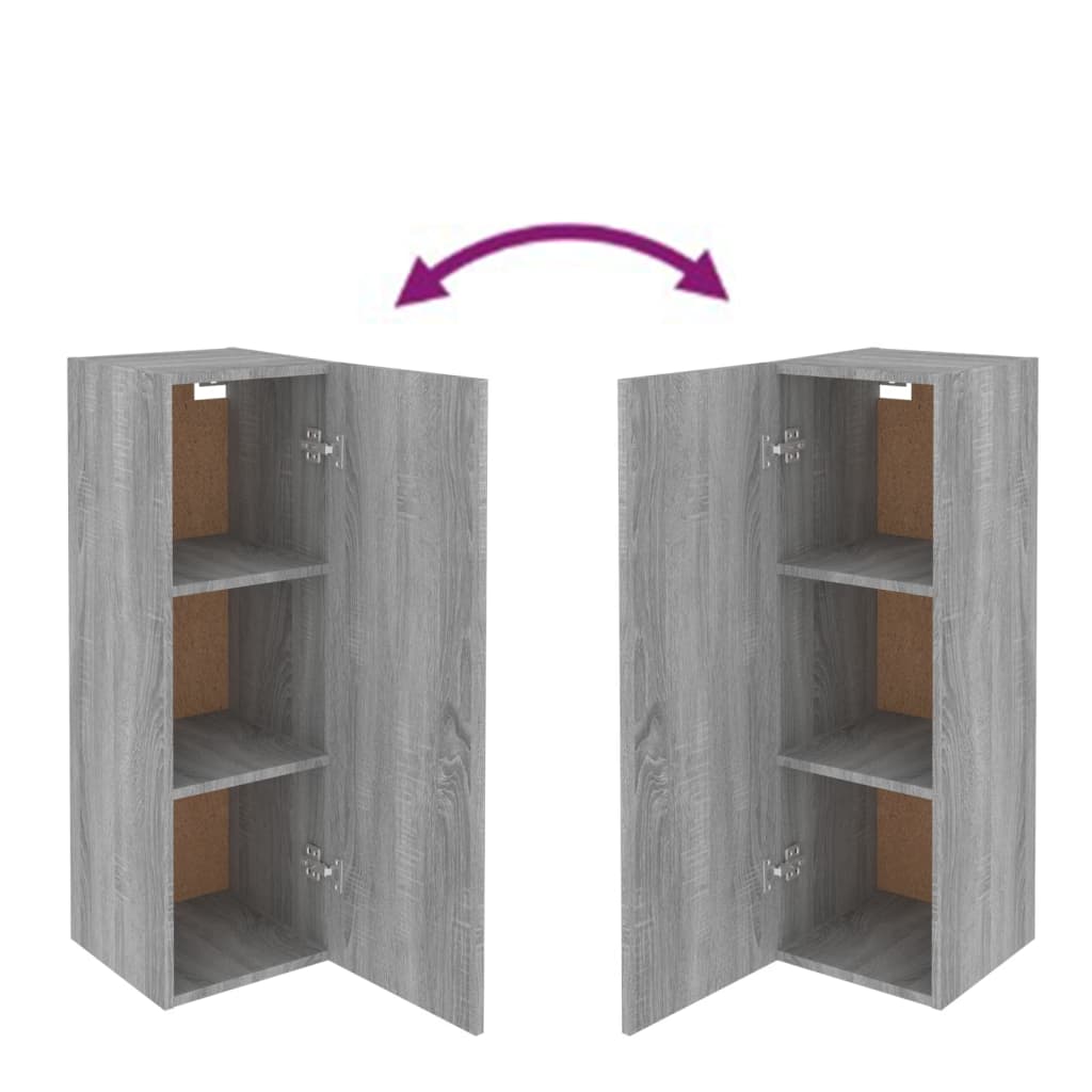 4-tlg. TV-Schrank-Set Weiß Holzwerkstoff