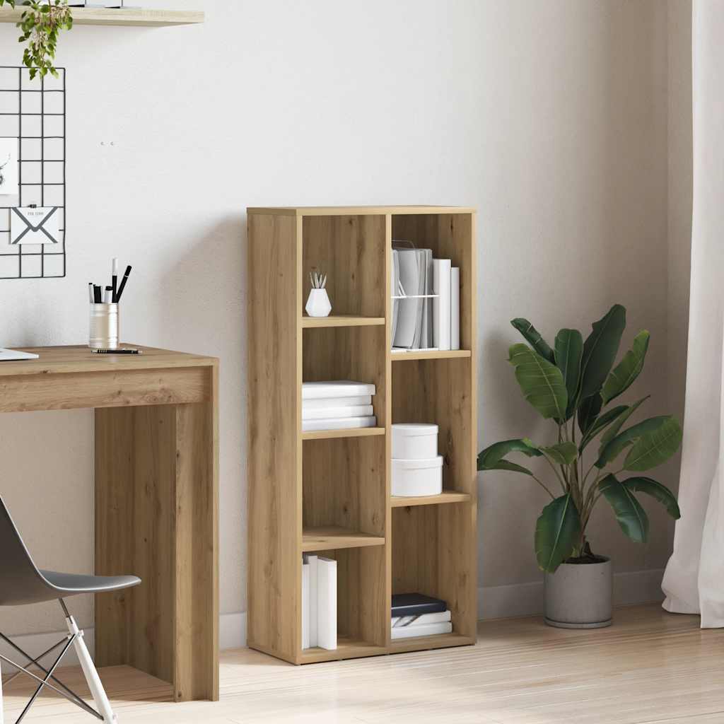 Bücherregal Weiß 50×25×106 cm Holzwerkstoff