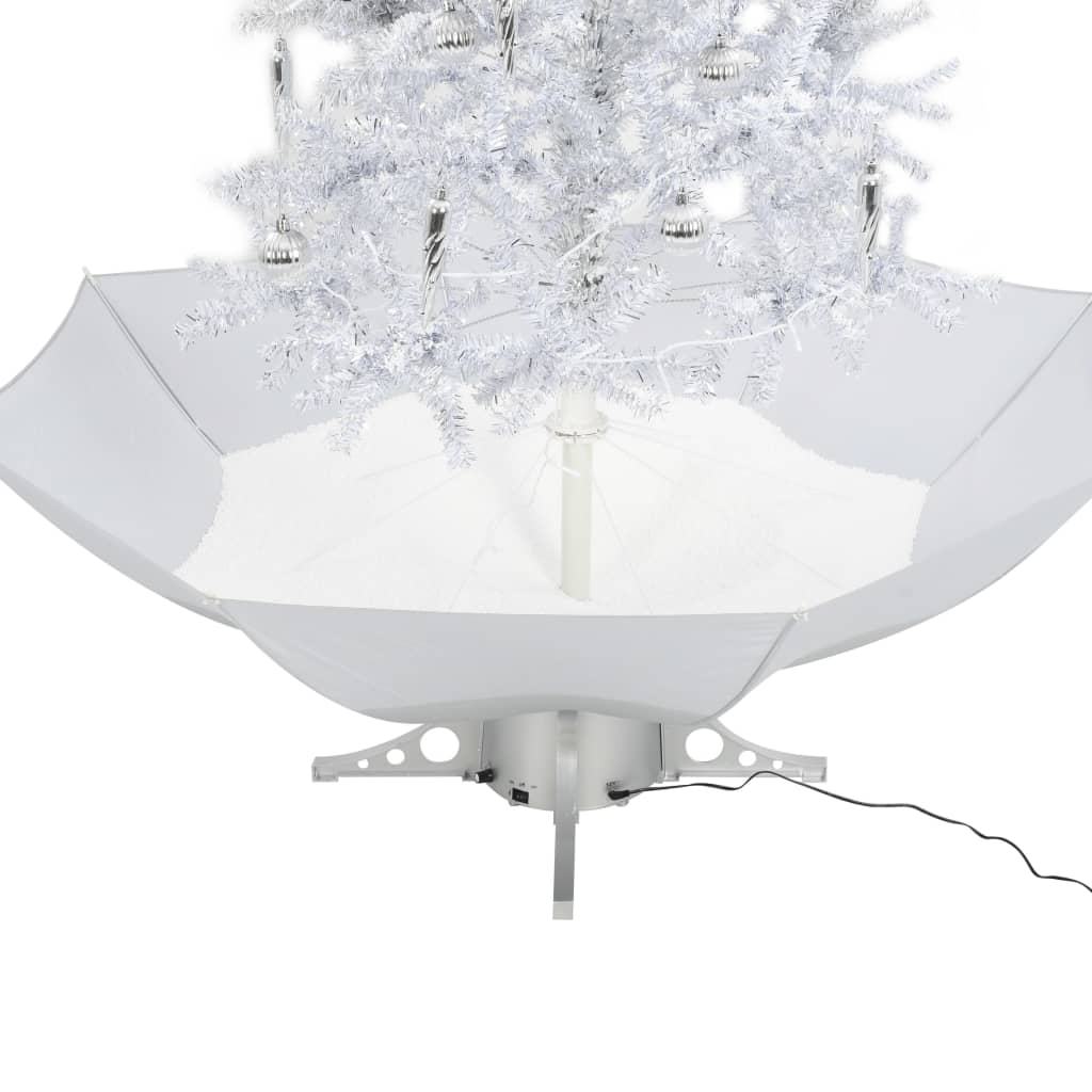 Schneiender Weihnachtsbaum mit Schirmfuß Grün 75 cm