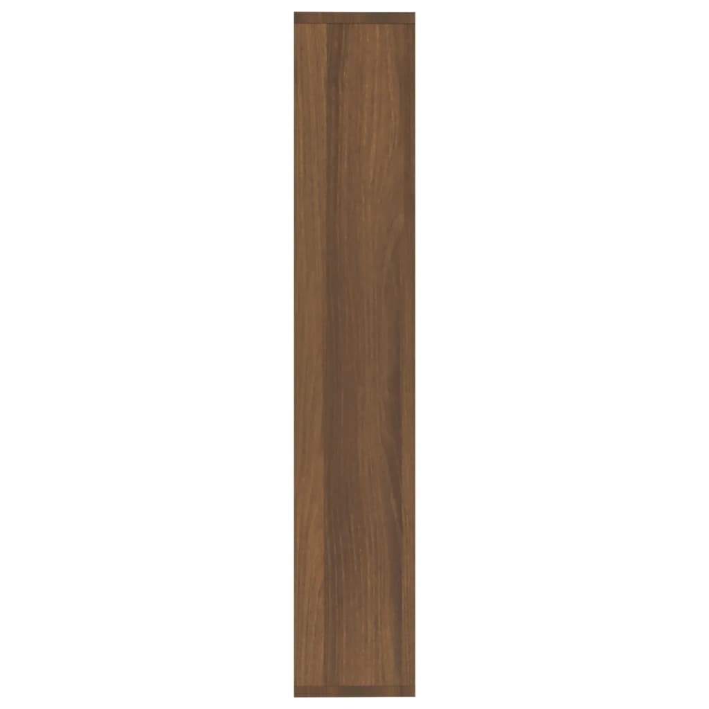Wandregal Weiß 36x16x90 cm Holzwerkstoff