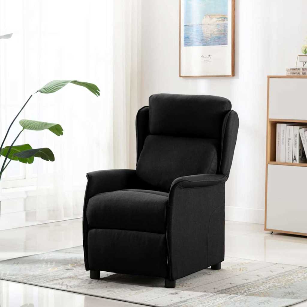 Massagesessel mit Kissen Hellgrau 93,5 x 67,5 x 101,5 cm Stoff