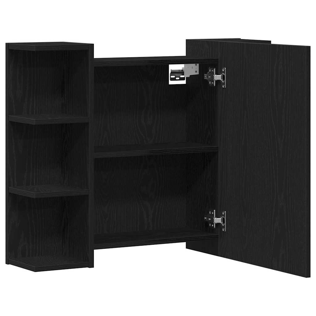 Bad-Spiegelschrank Weiß 80x20,5x64 cm Holzwerkstoff