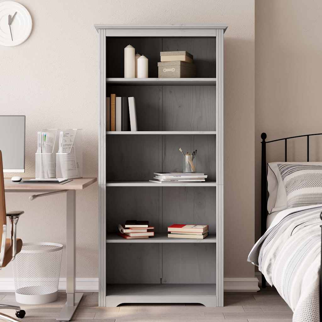 Bücherregal BODO Honigbraun 82 x 40 x 173 cm Holzwerkstoff