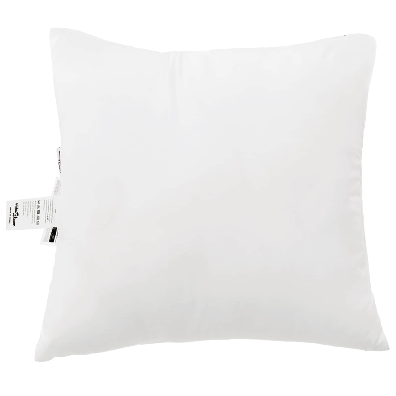 Sommerdecke mit Kissen 2 pcs Weiß Mikrofaser