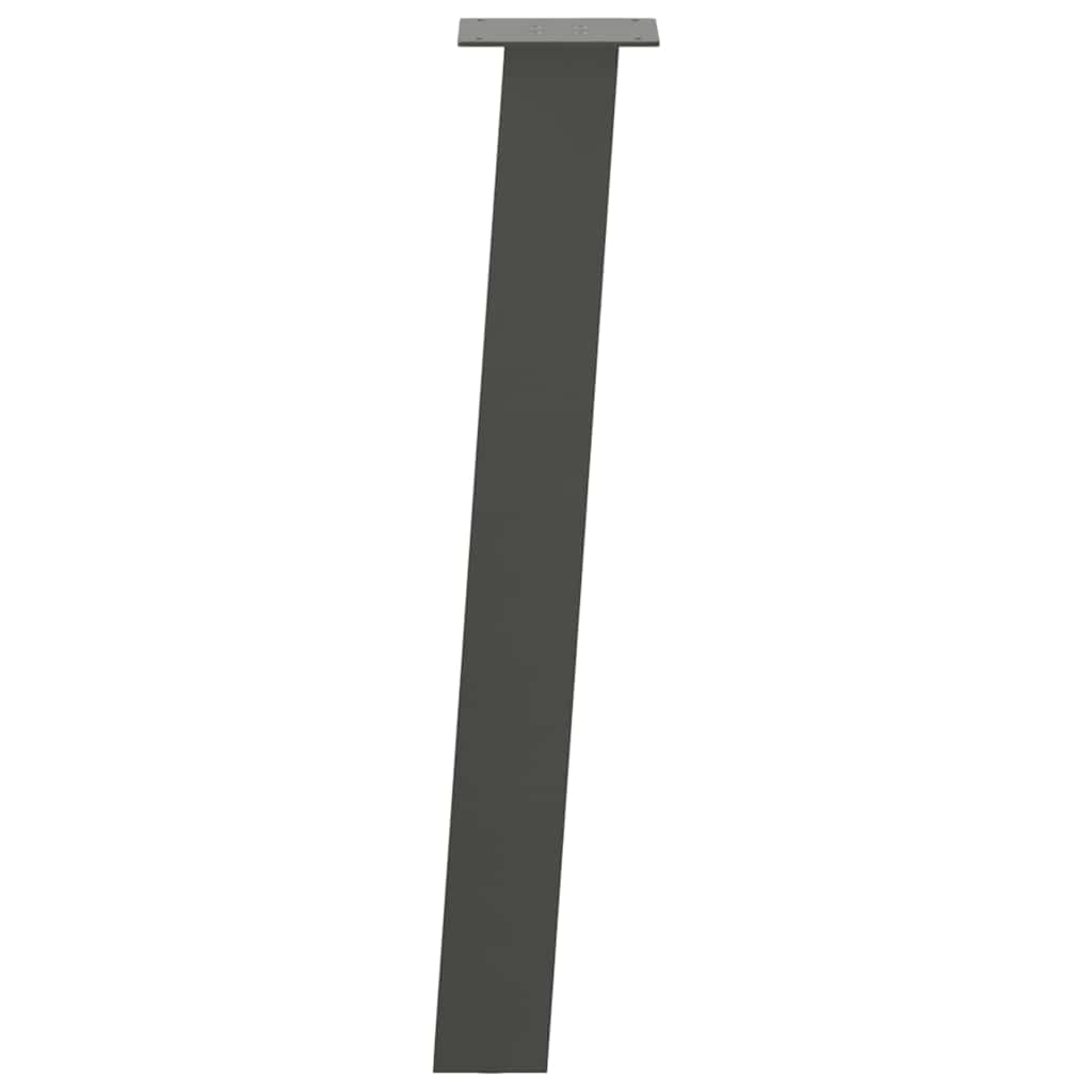 Couchtischbeine 4 Stk. Schwarz 30 cm Stahl