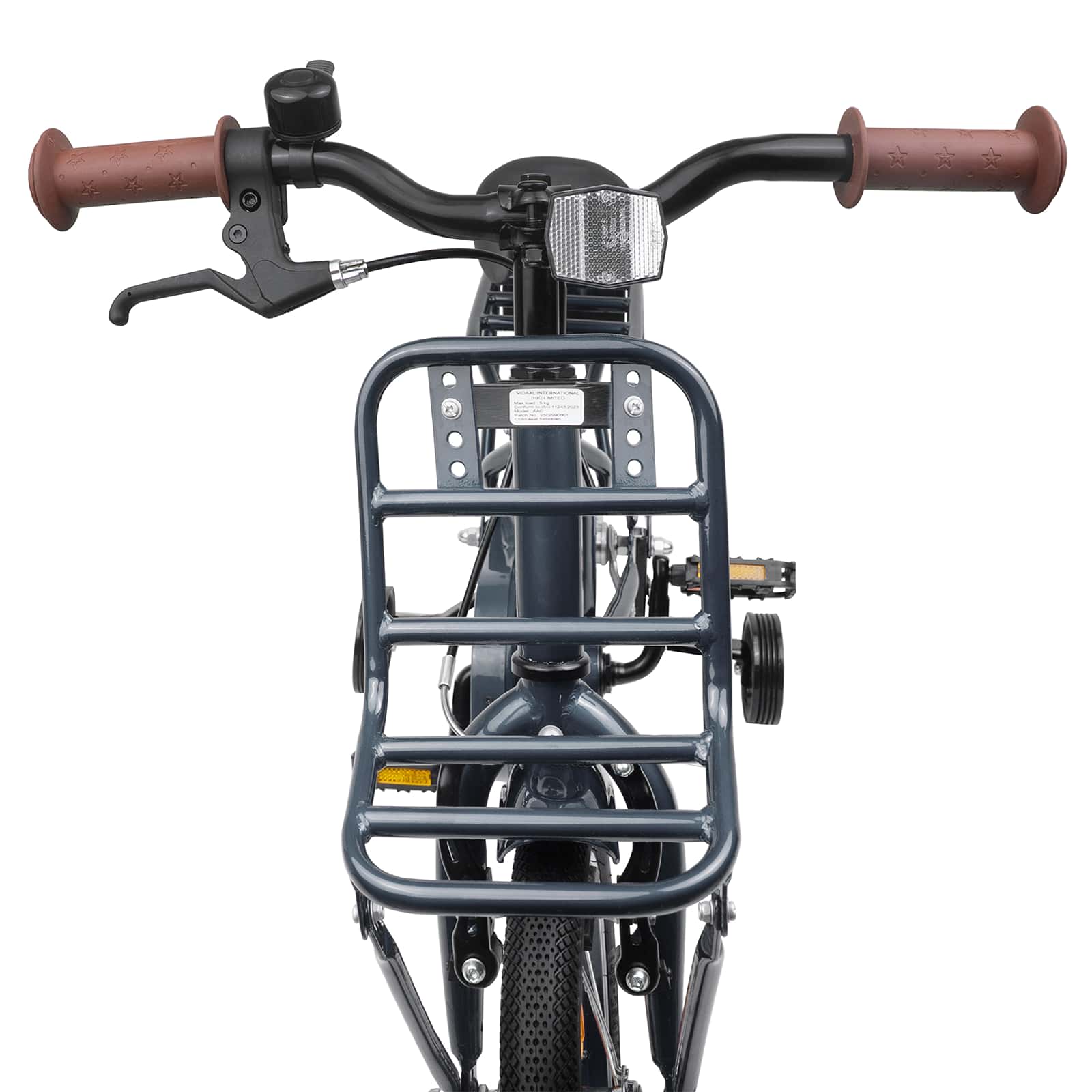 Kinderfahrrad 18 Zoll für 5-7 Jahre alt Schwarz