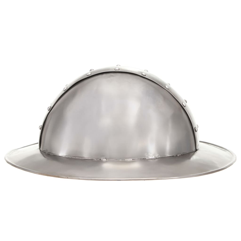 Preußische Pickelhaube Antik Replik für LARP Schwarz Stahl