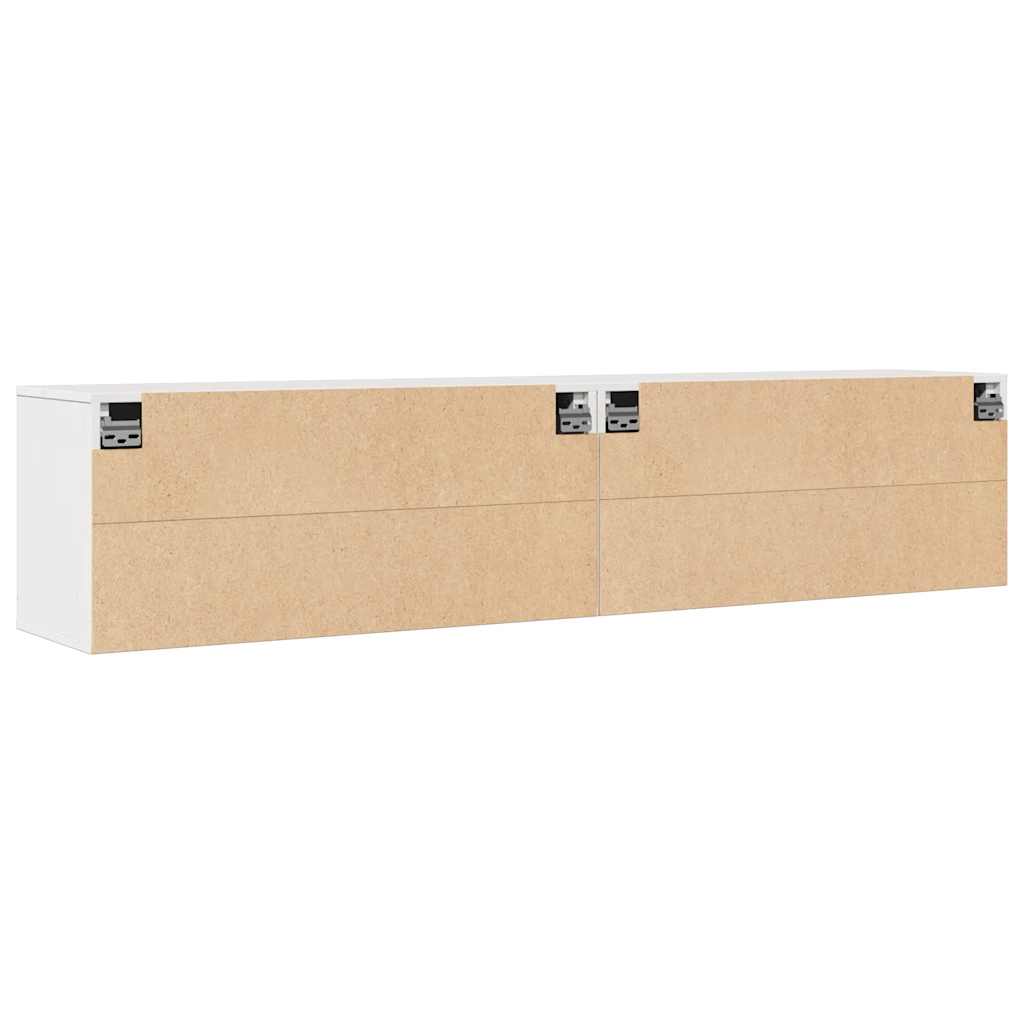 Wandschrank 80x30x35 cm Massivholz Kiefer
