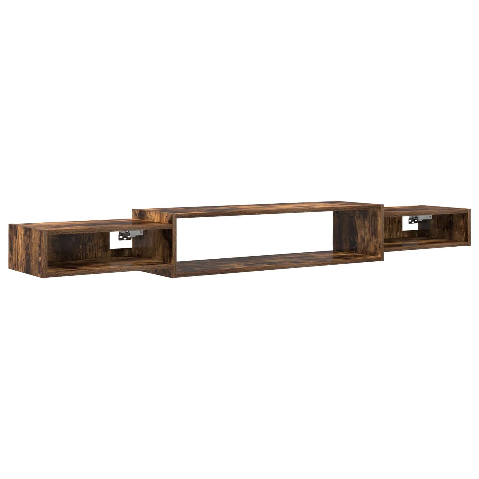 Wandmontierter TV-Schrank Wandhalterung Weiß 140 x 28 x 21 cm