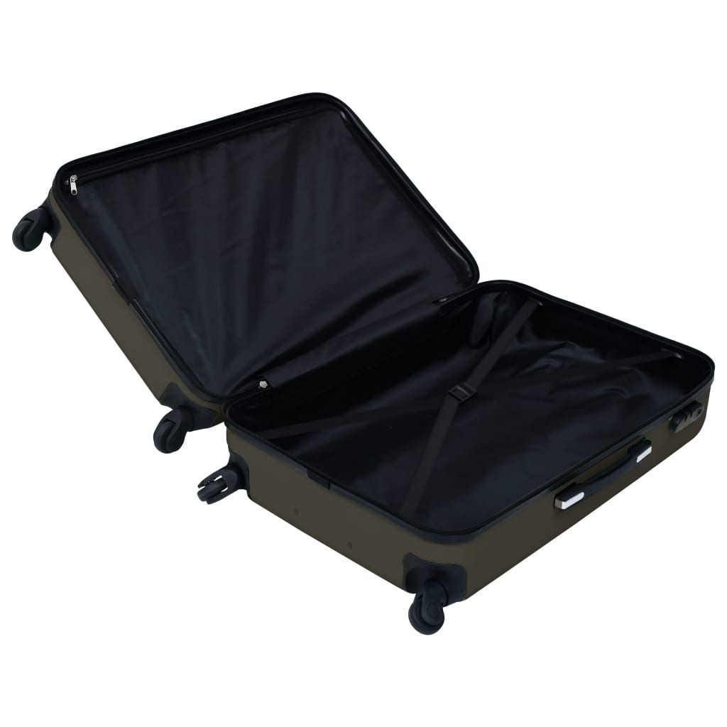 Hartschalen-Trolley-Set 3 Stk. Blau ABS