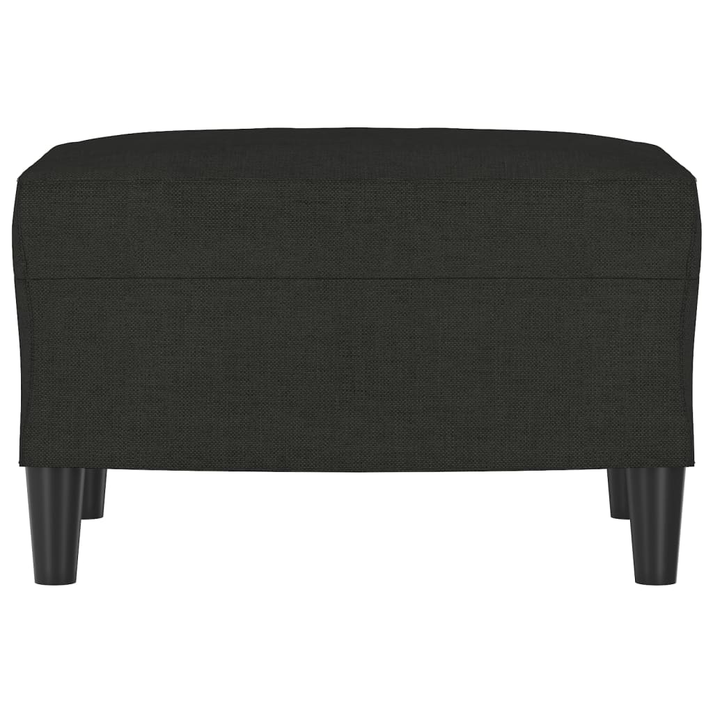 Fußhocker Hellgrau 60x50x41 cm Stoff