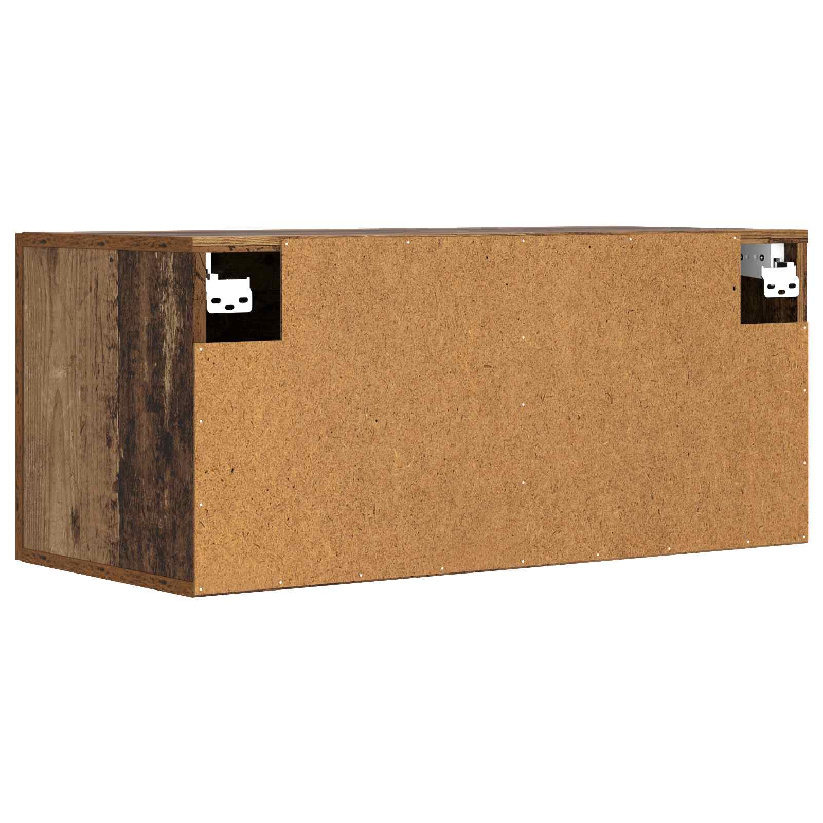 Wandschrank Weiß 80x35x36,5 cm Holzwerkstoff