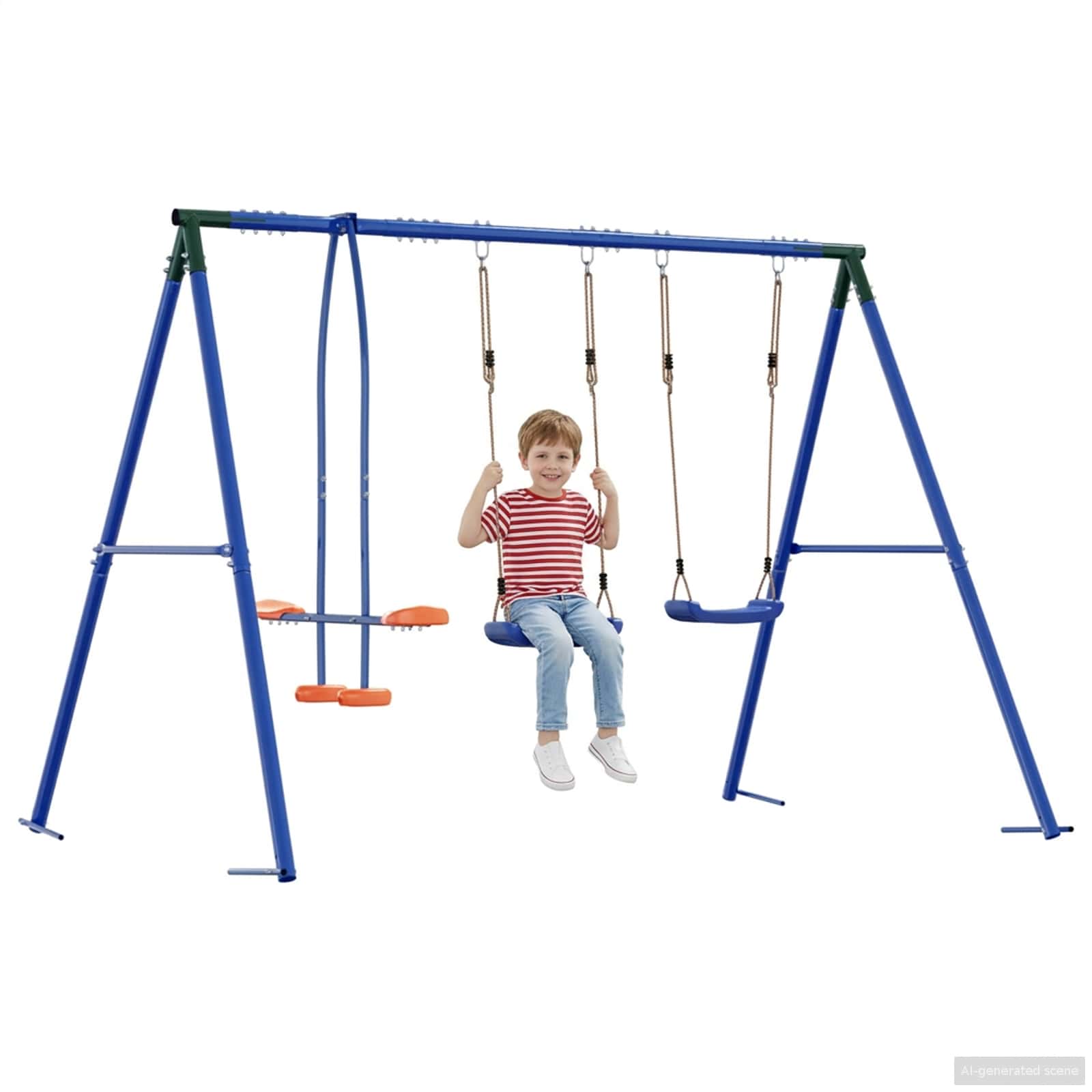 Schaukel-Set mit 2 Schaukelsitzen