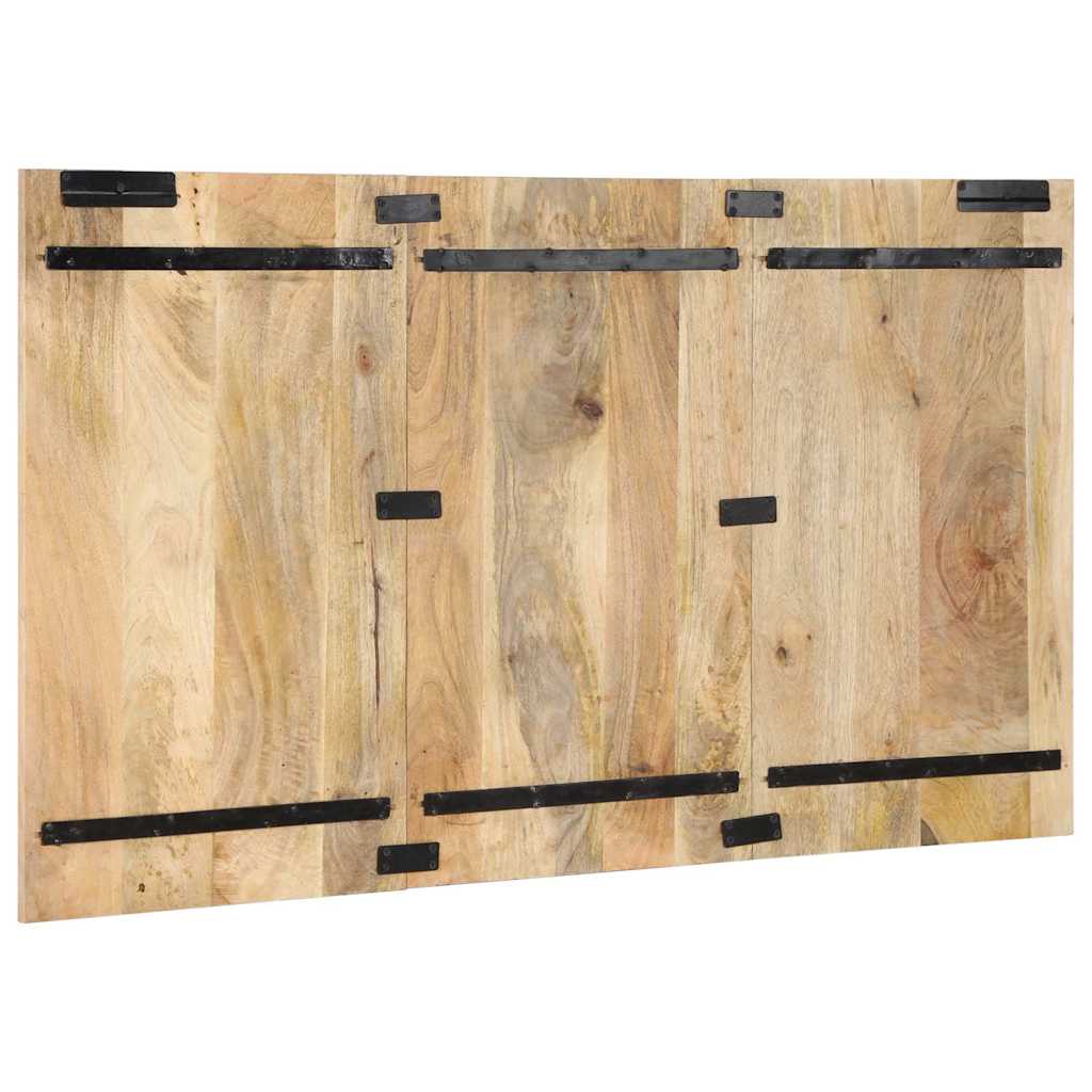 Kopfteil Mehrfarbig 160 cm Massivholz Altholz