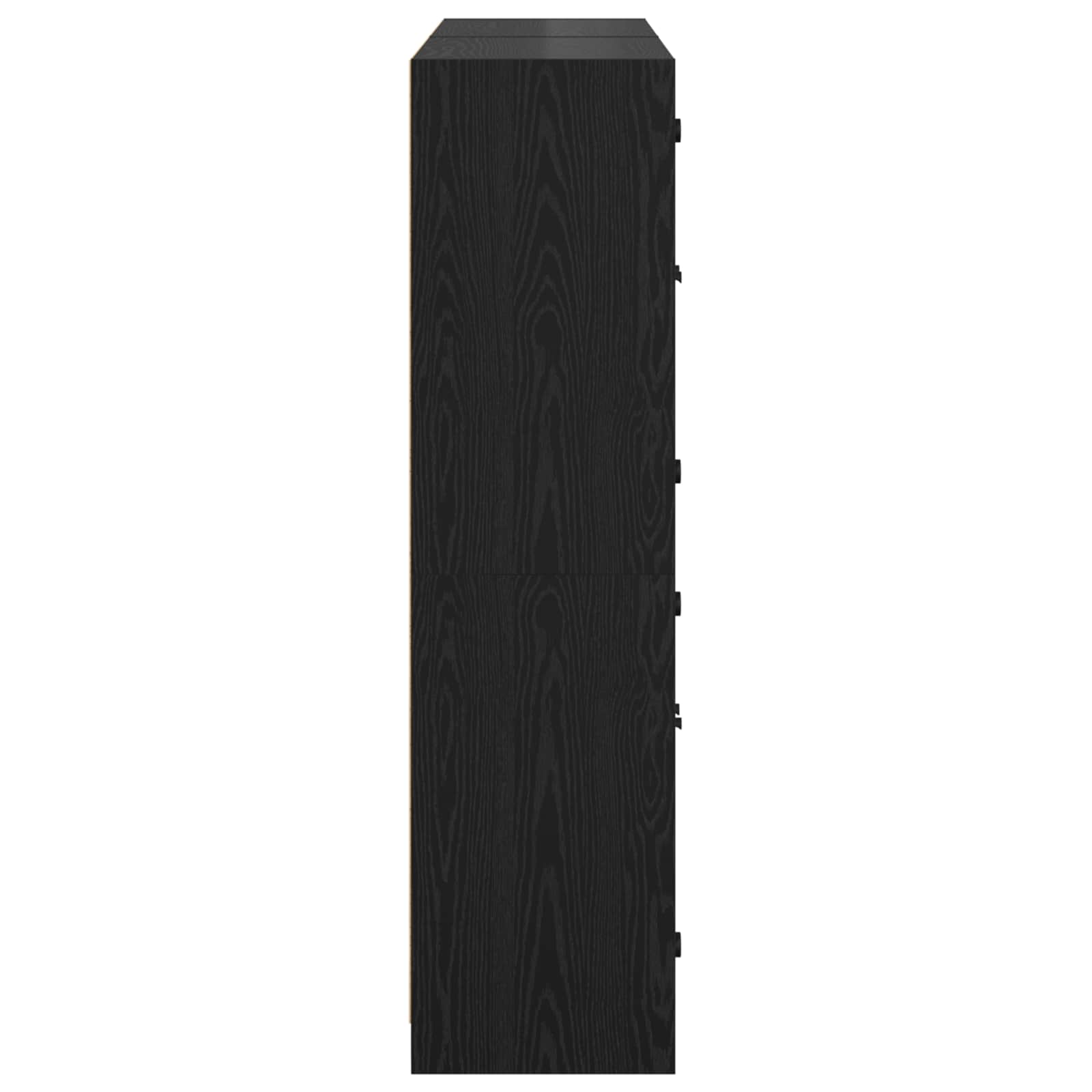 Bücherschrank mit Türen Weiß 136x37x142 cm Holzwerkstoff