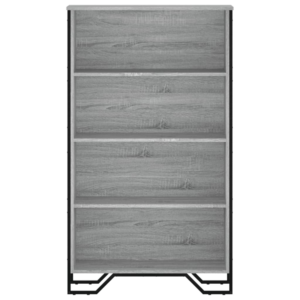 Bücherregal Schwarz 80x31x169 cm Holzwerkstoff