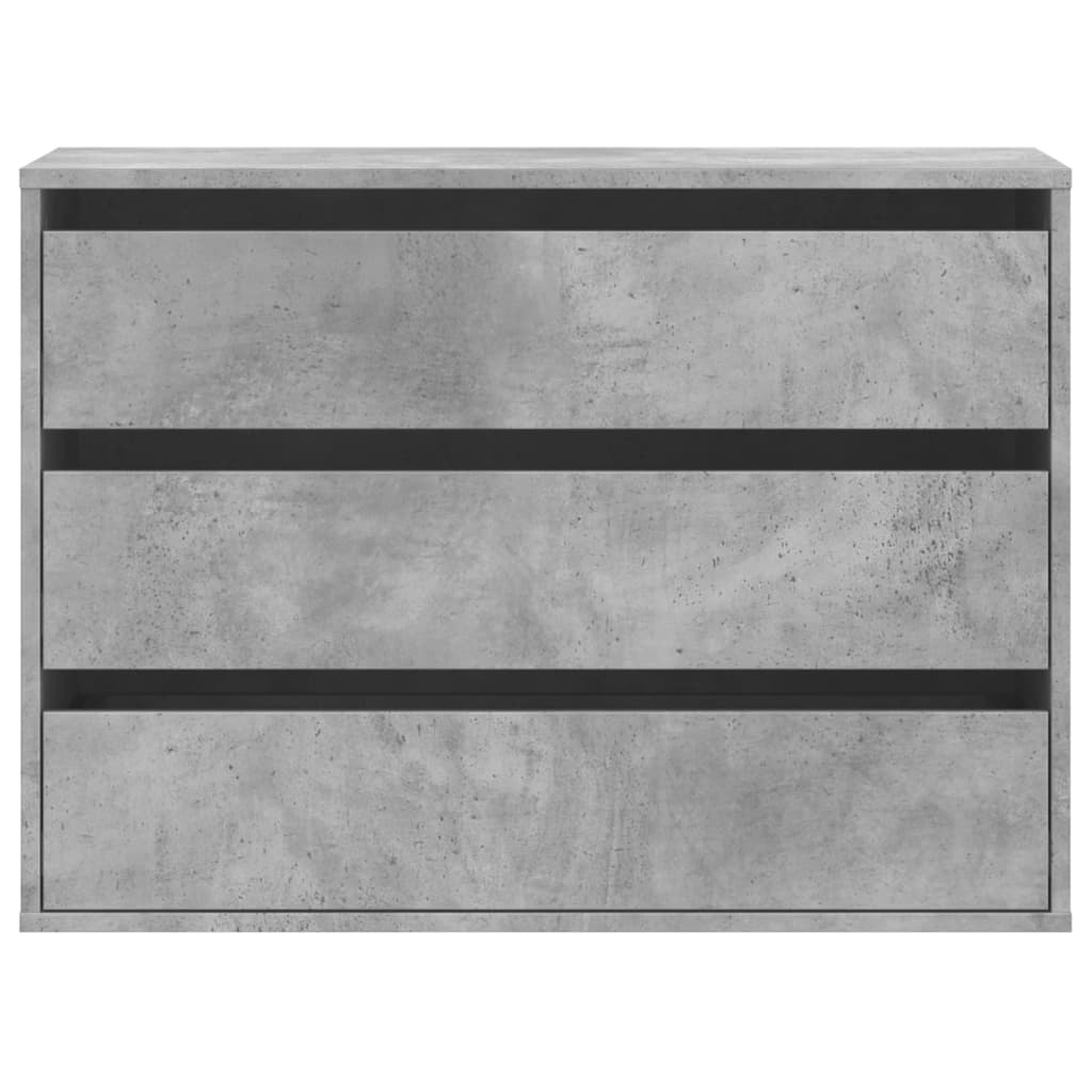 Schubladenschrank Schwarz Eichen-Optik 41 x 40 x 58 cm