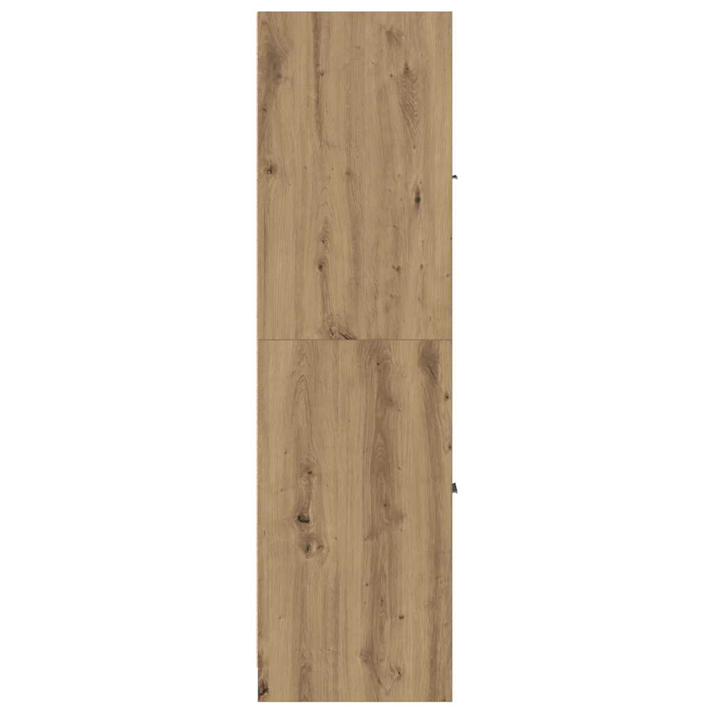 Apothekerschrank Weiß 30 x 41 x 174,5 cm Holzwerkstoff