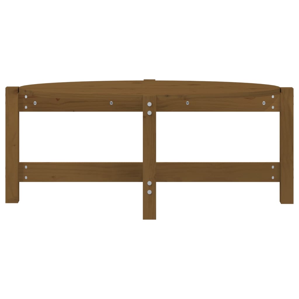 Couchtisch 118x63x45 cm Massivholz Kiefer