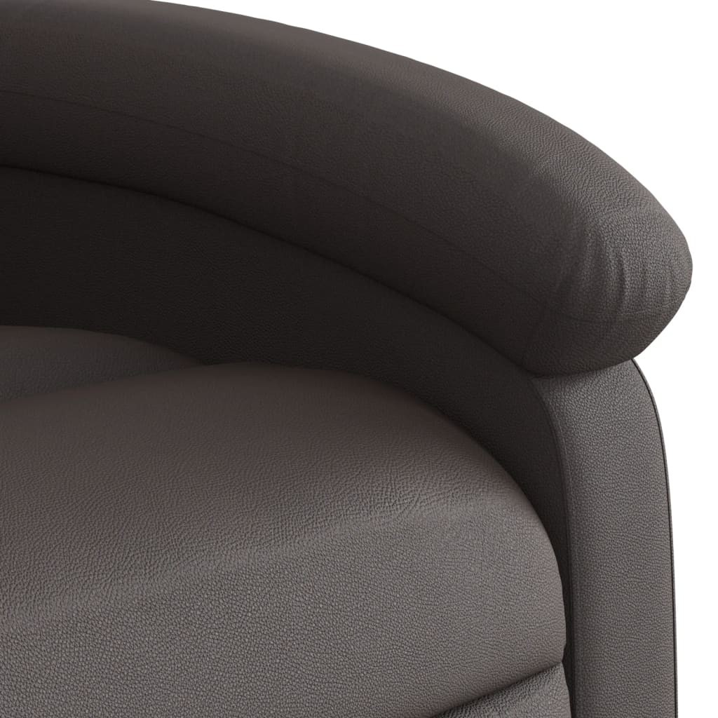 Relaxsessel Echtleder Schwarz