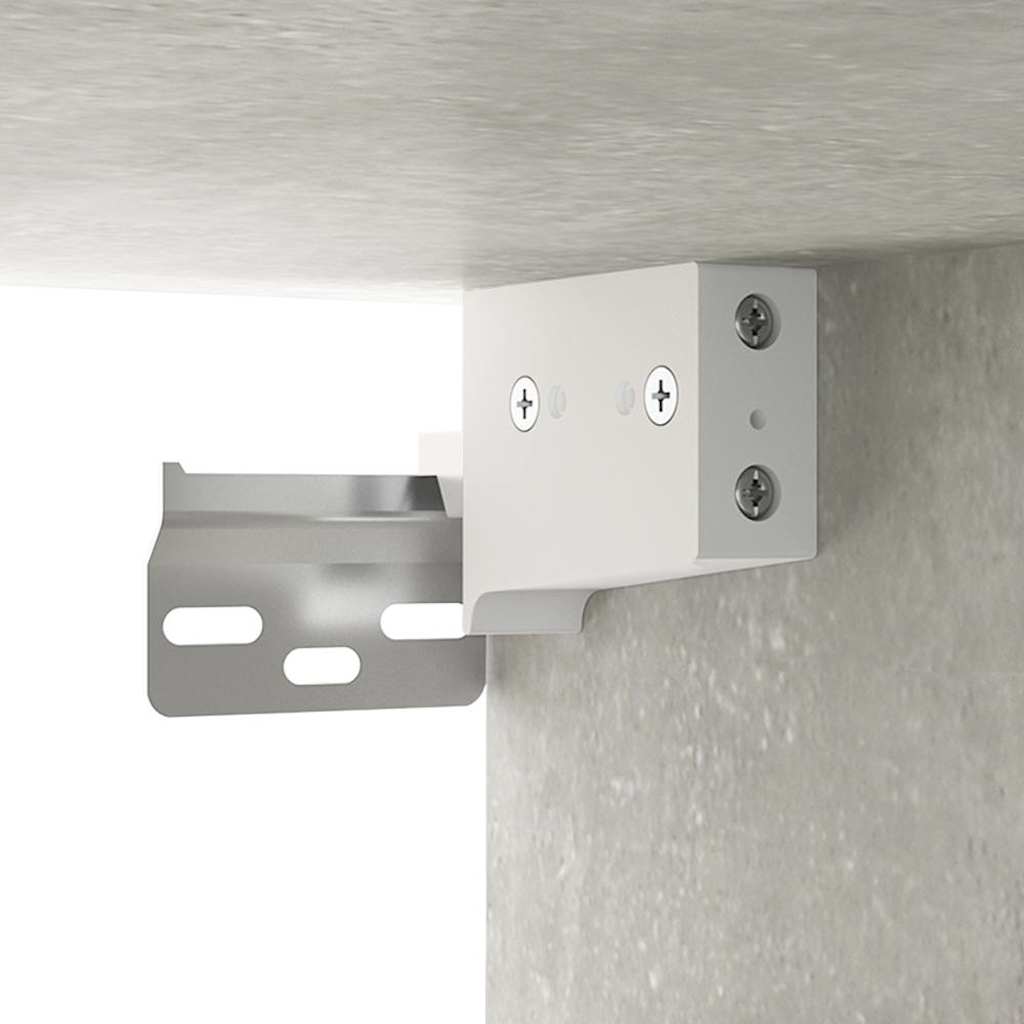 Hängeschrank Weiß 69,5x34x90 cm