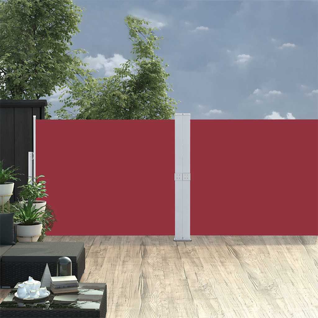Ausziehbare Seitenmarkise 160×600 cm Braun