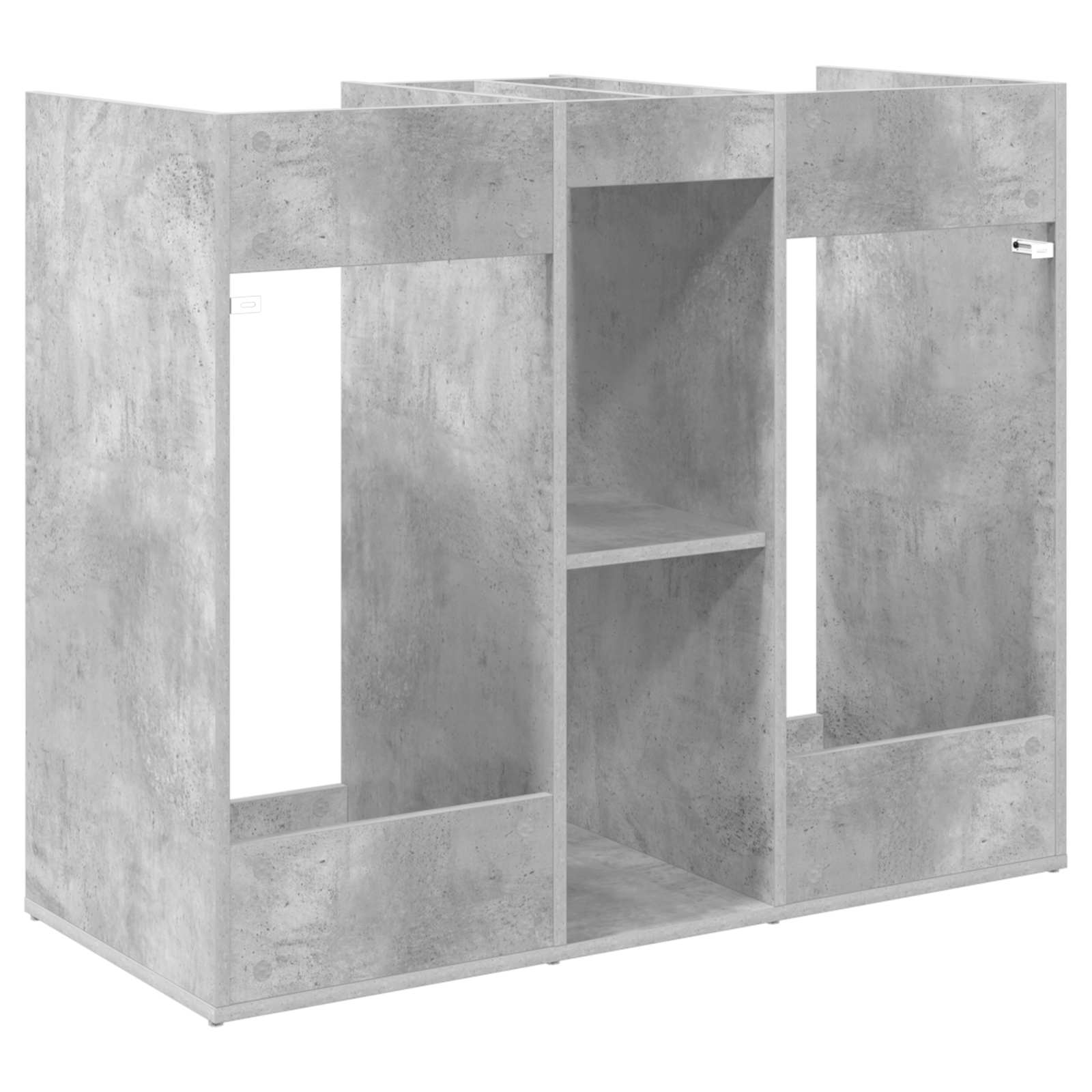 Golf Schrank Mit Rad Uni Weiß 65 x 45 x 98 cm