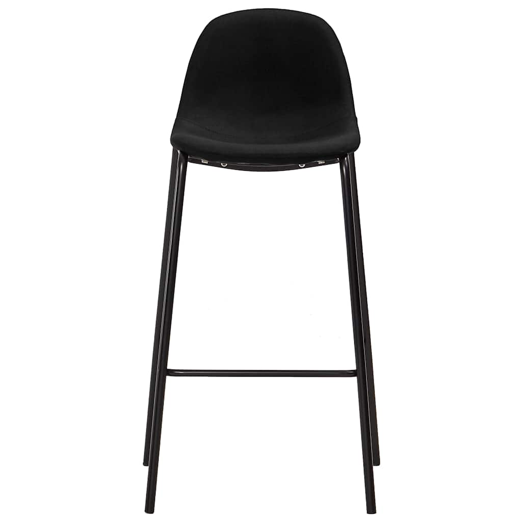 3-tlg. Bar-Set Stoff Dunkelgrau