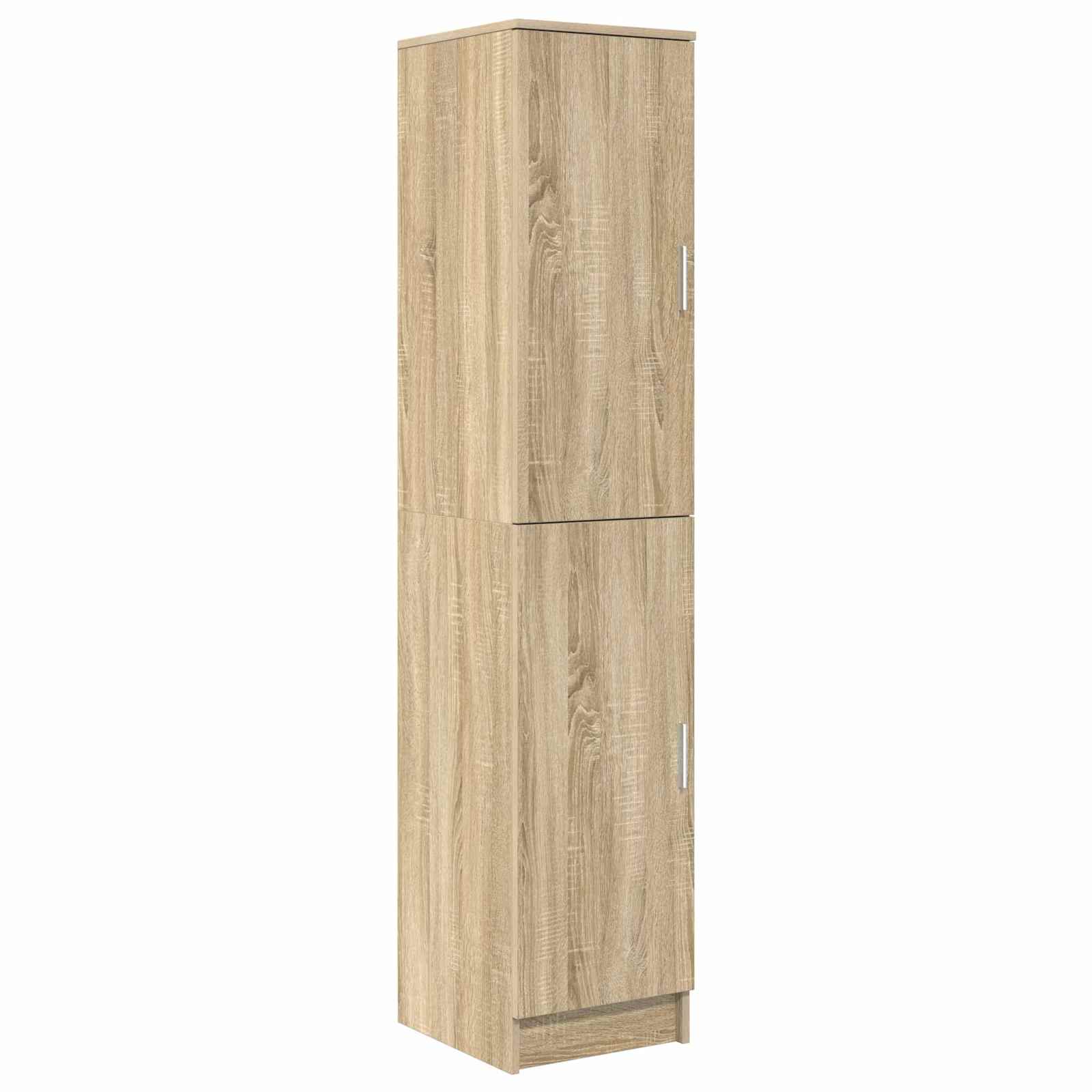 Schreibtisch 2 pcs Schwarz Eichen-Optik