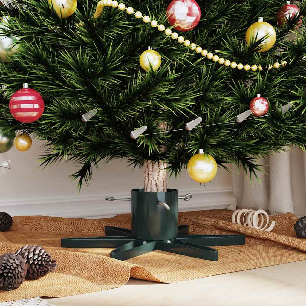 Weihnachtsbaumständer 1.73 Grün 50 x 50 x 15,5 cm Stahl