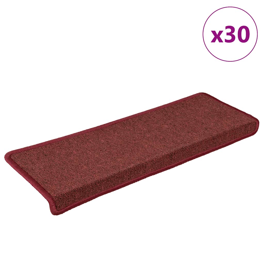 Stufenmatten 15 Stk. 65x21x4 cm Anthrazit Rechteckiger Rand