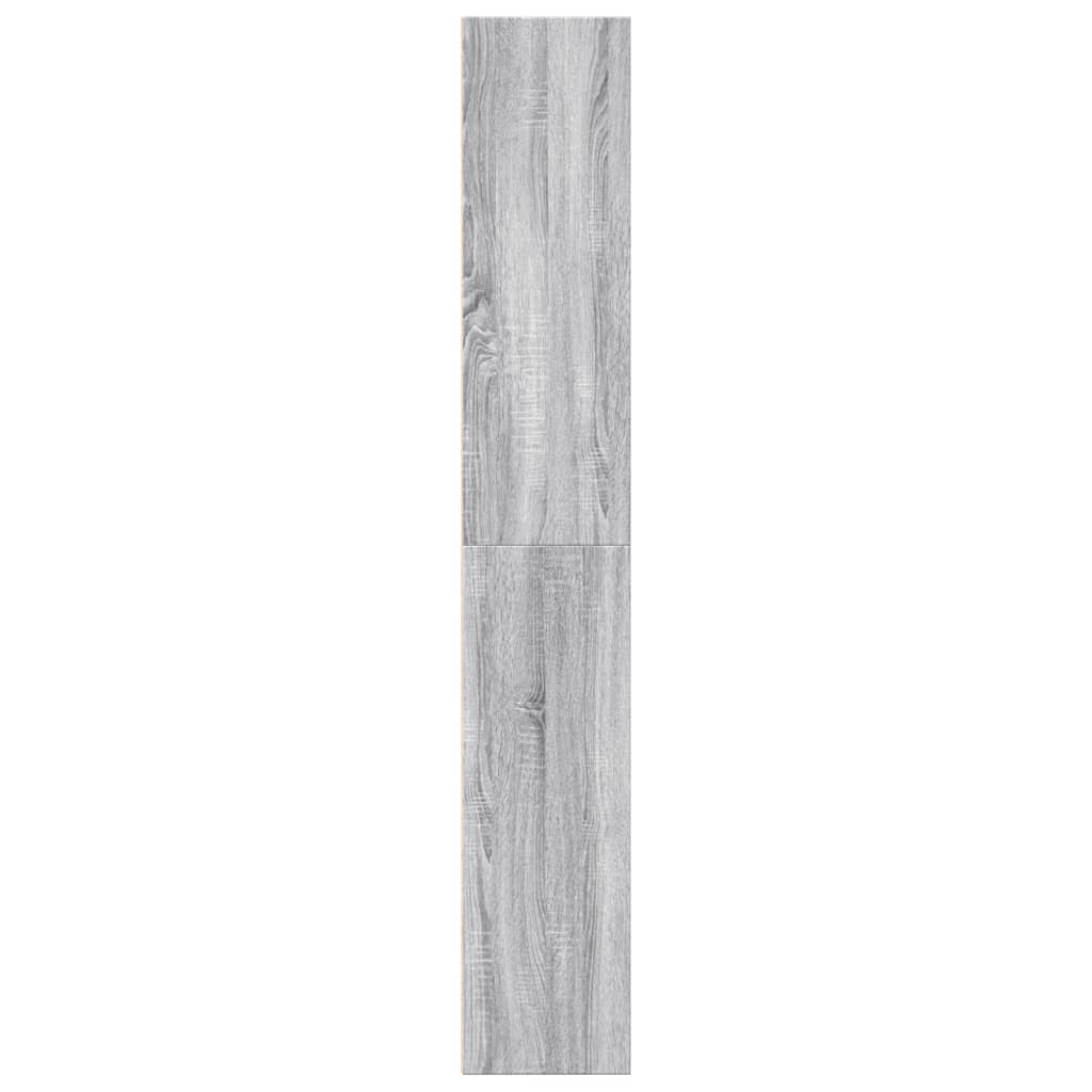 Bücherregal Weiß 80x30x189 cm Holzwerkstoff