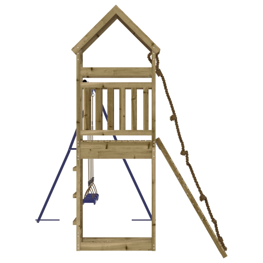 Spielturm Massivholz Kiefer