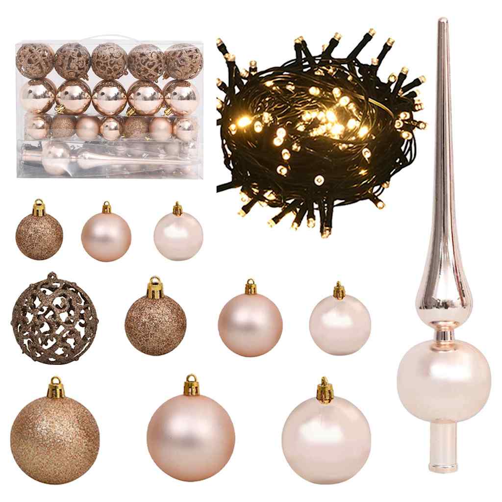 Künstlicher Weihnachtsbaum mit 150 LEDs mit Ständer Weiß 120 cm