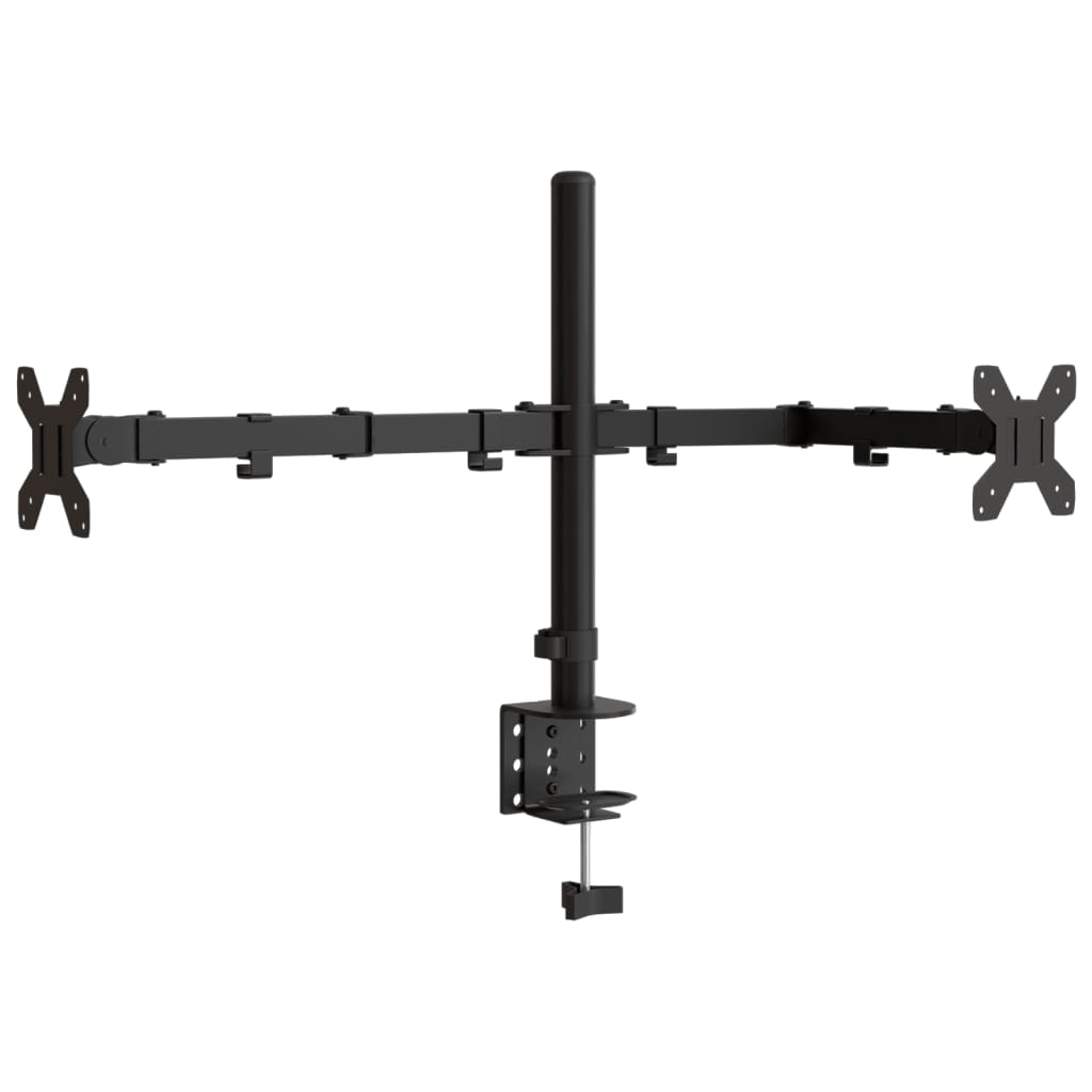 Monitorhalterung Schwarz Stahl VESA 75/100 mm
