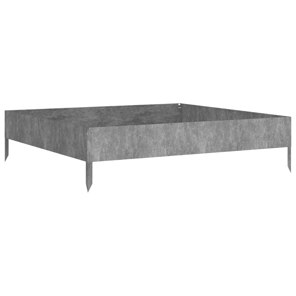 Hochbeet 100x100x18,5 cm Cortenstahl