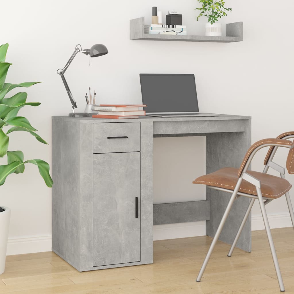 Schreibtisch Weiß 100x49x75 cm Holzwerkstoff