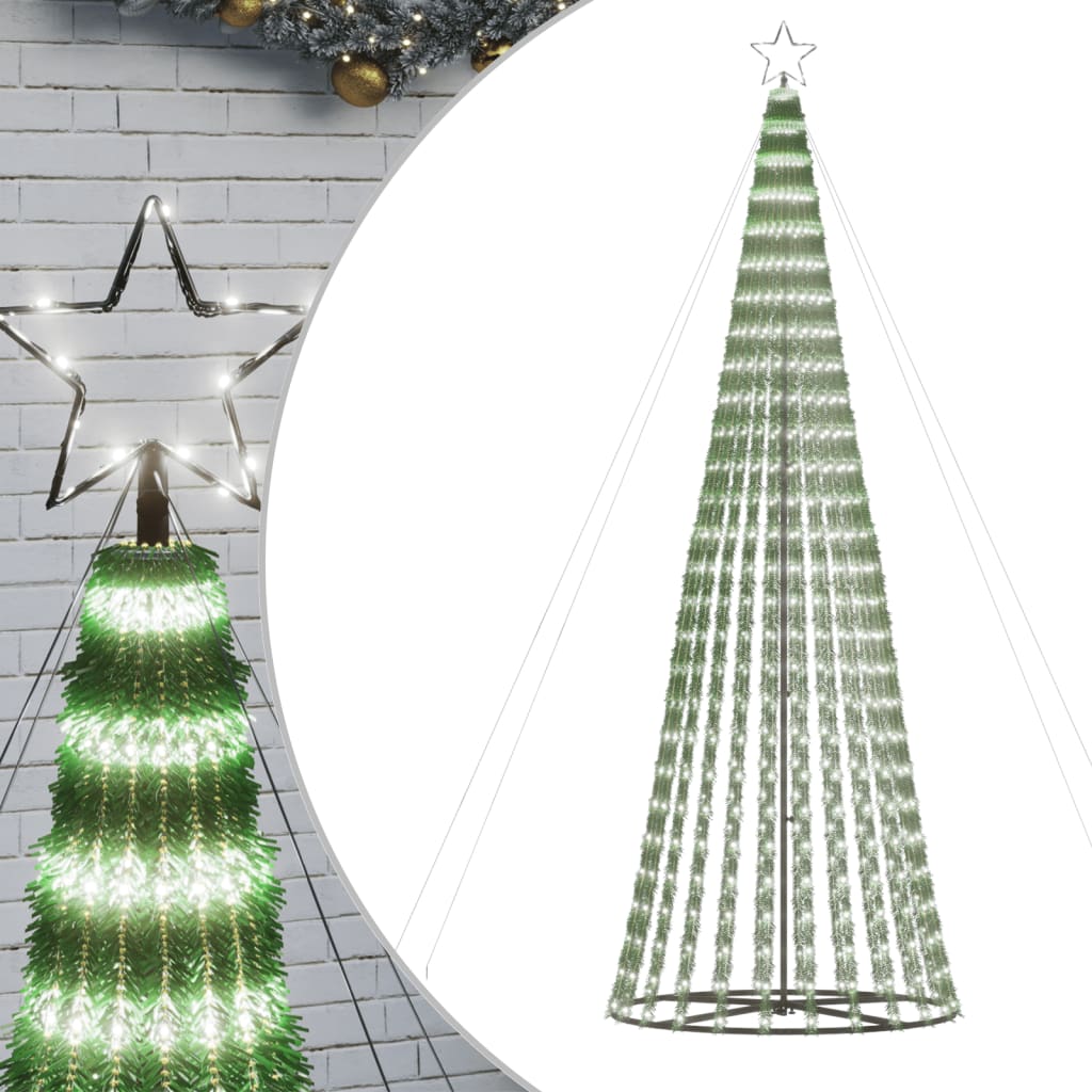 LED Weihnachtsbaum 275 LEDs Warmweiß 180 cm