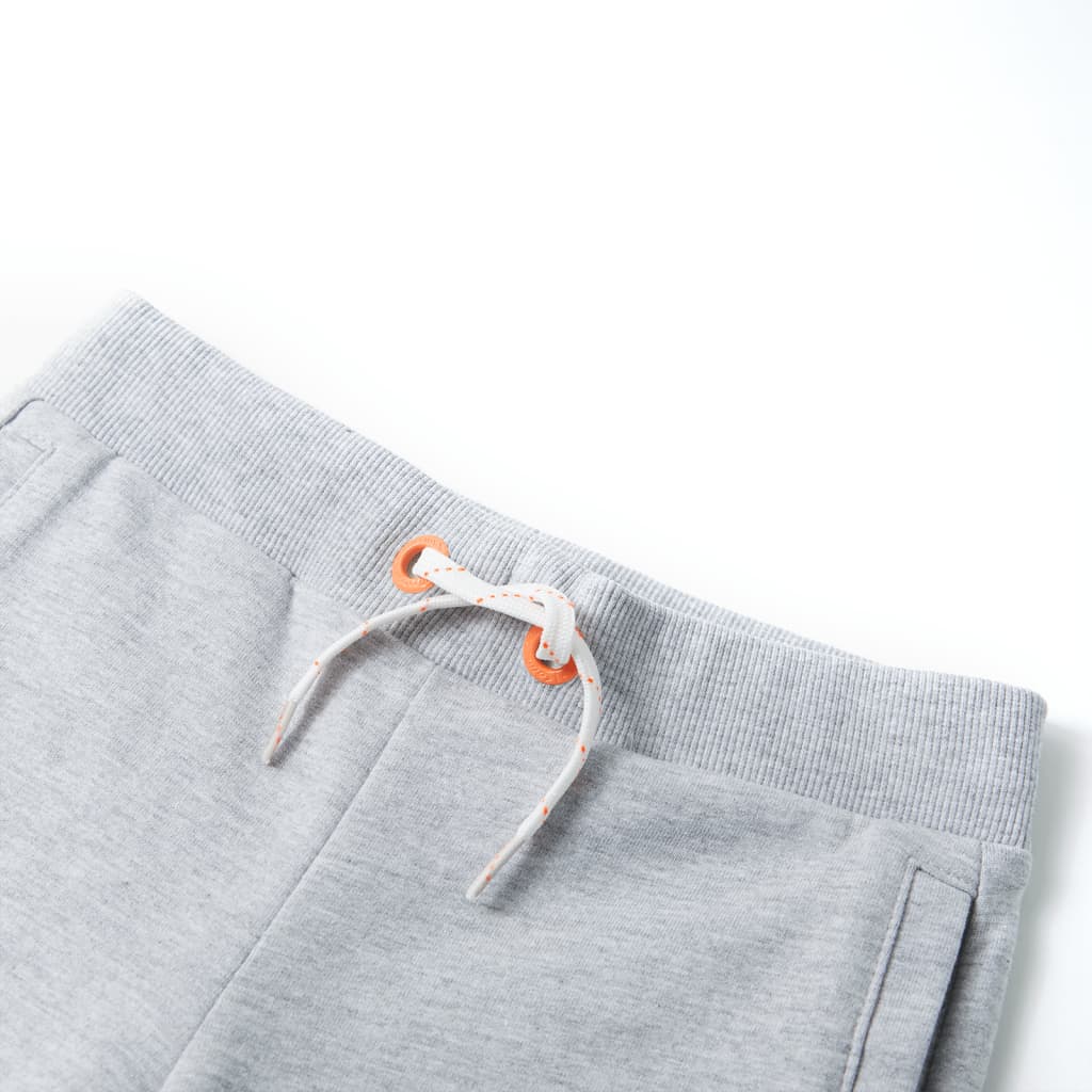 Kindershorts mit Kordelzug Dunkelblau Melange 140