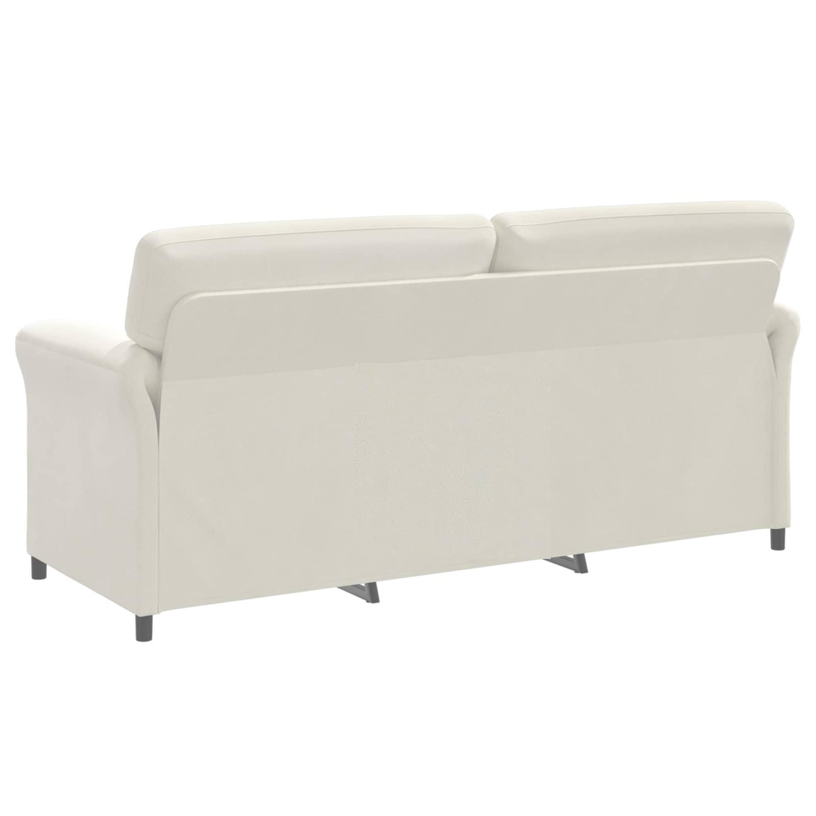 1-Sitzer Sofa Hellgrau 88 x 83 x 95 cm Samt