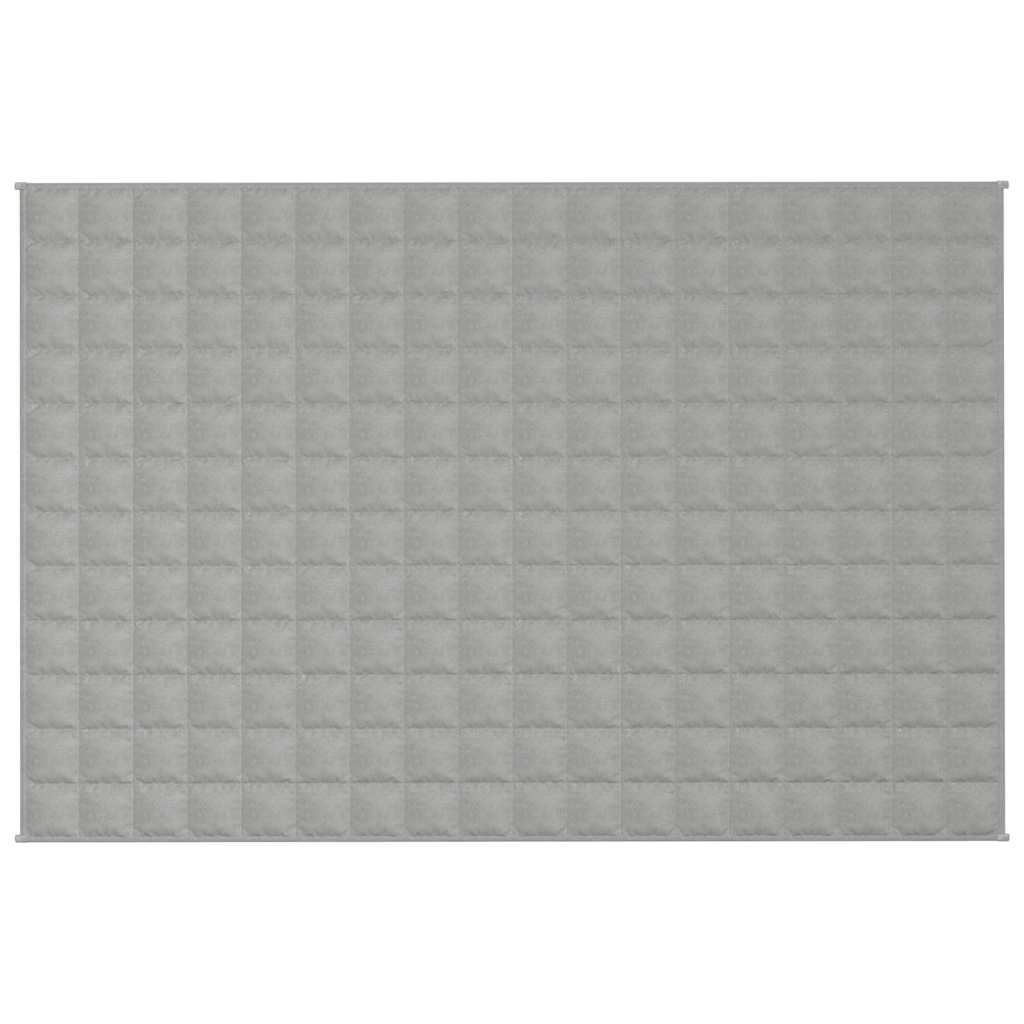 Gewichtsdecke Grau 122x183 cm 5 kg Stoff